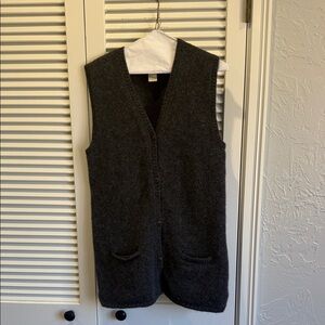 Women’s Vintage 100% wool LL Bean vest